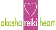 logo akasha reiki heart